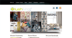 Desktop Screenshot of lushlivings.com
